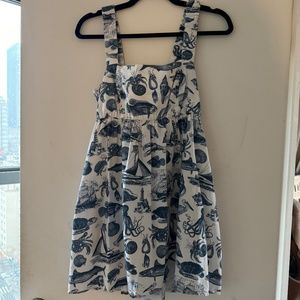 Mini Print Dress